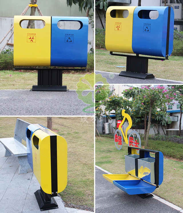 郵局信箱造型戶外分類(lèi)垃圾桶