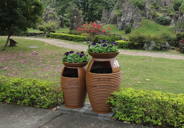 景區垃圾桶產品設計、生產制作的要點