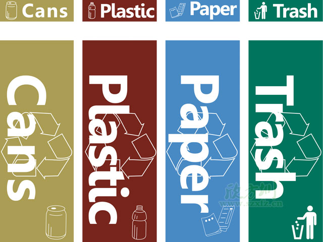 垃圾桶圖標(biāo)及分類(lèi)標(biāo)識(shí)有哪些？